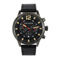 Classic Leather Men's Watch Chronograph Dial with Date Display