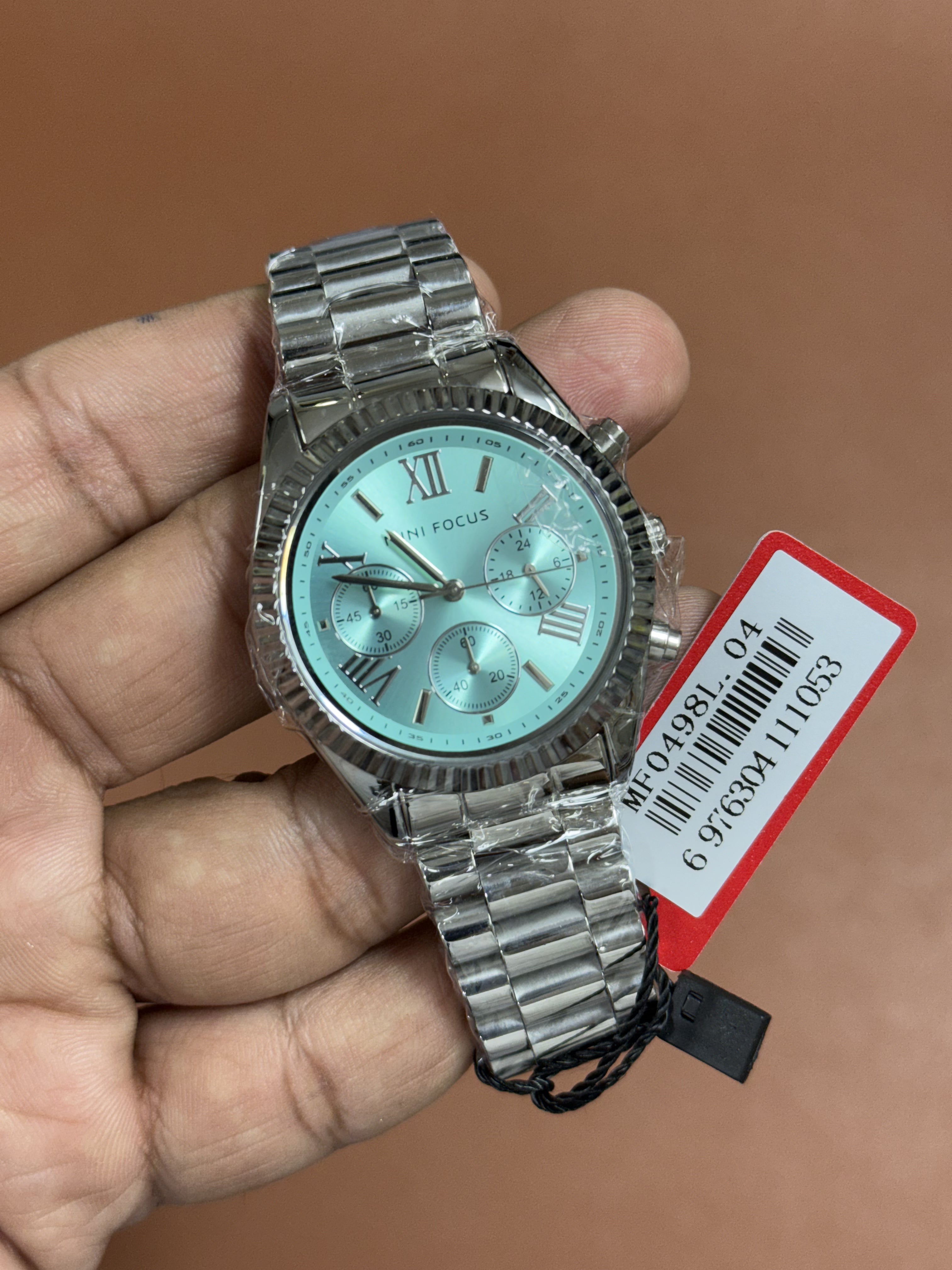 Mini Focus MF0498L.04 Luxe Chronograph – Turquoise Ocean Majesty