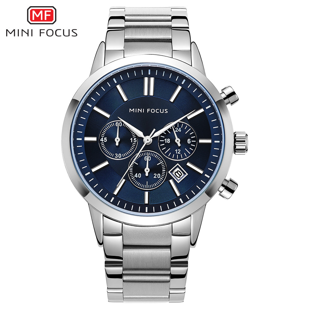 Mini Focus MF0188G.02 Elite Chronograph – Navy Prestige Edition