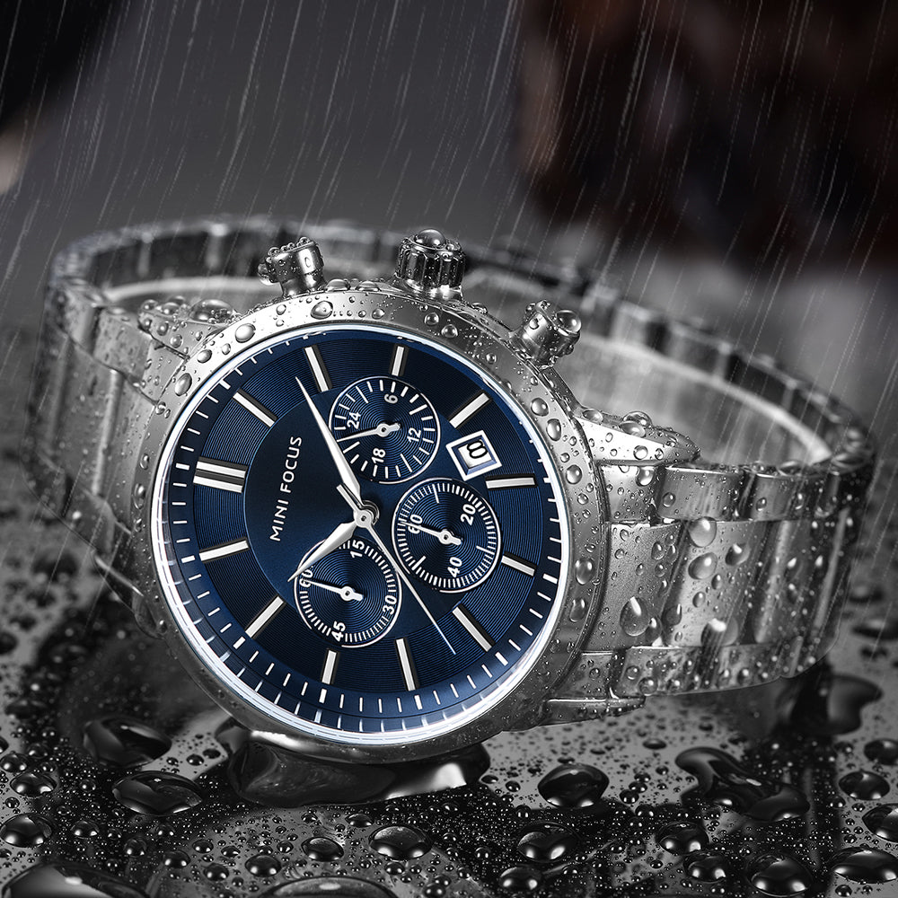 Mini Focus MF0188G.02 Elite Chronograph – Navy Prestige Edition