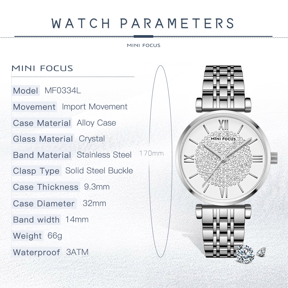 Mini Focus MF0334L.01 Eternal Heart Luxe Timepiece