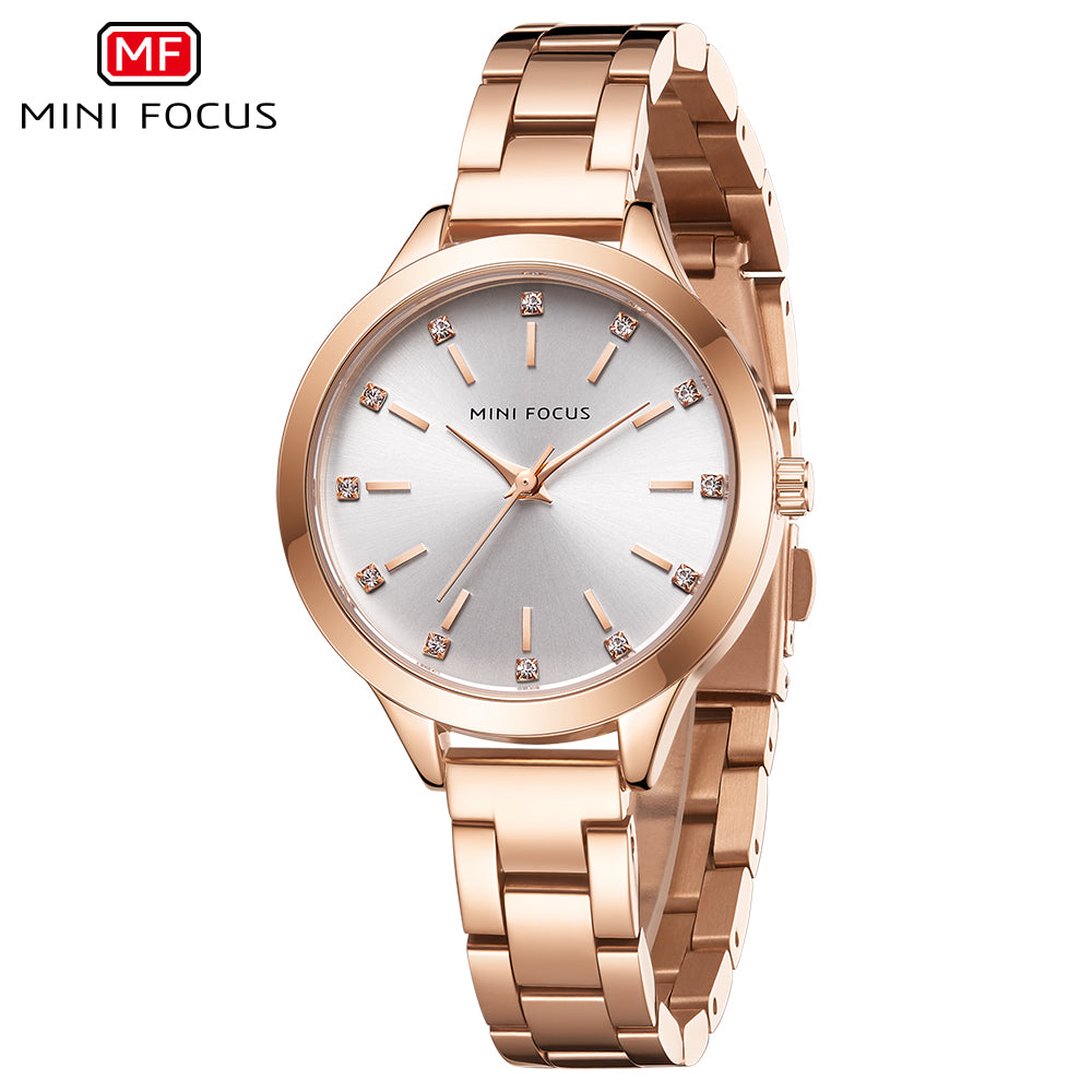 Mini Focus MF0367L.03 Classic Rose Gold Fashion Watch for Women