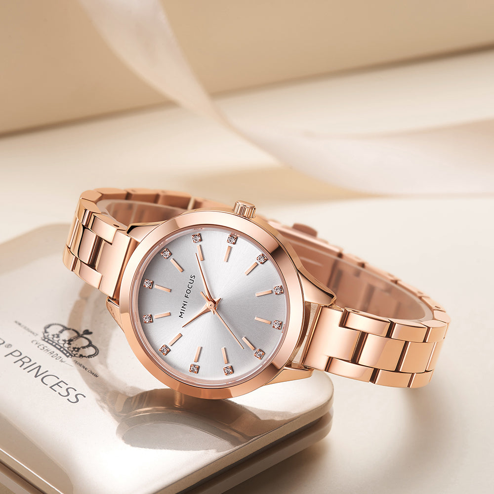 Mini Focus MF0367L.03 Classic Rose Gold Fashion Watch for Women