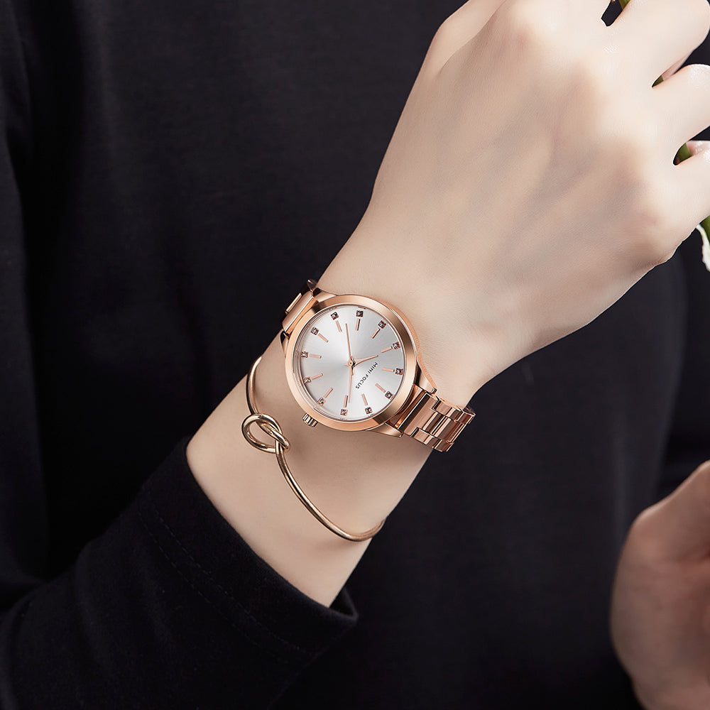 Mini Focus MF0367L.03 Classic Rose Gold Fashion Watch for Women