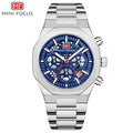 Mini Focus MF0411G.01 Elite Midnight Skeleton Chronograph – Stealth Black Steel & Exposed Precision Gears