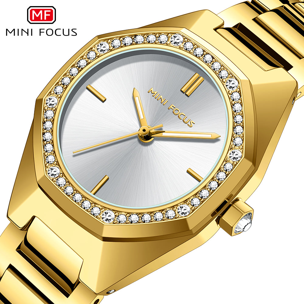 Mini Focus MF0433L.03 Prestige Gold Signature Watch