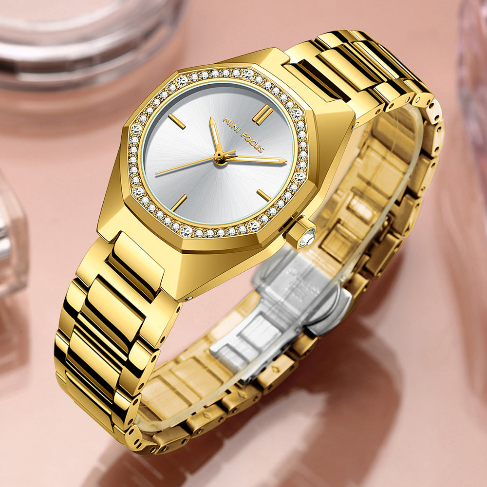 Mini Focus MF0433L.03 Prestige Gold Signature Watch