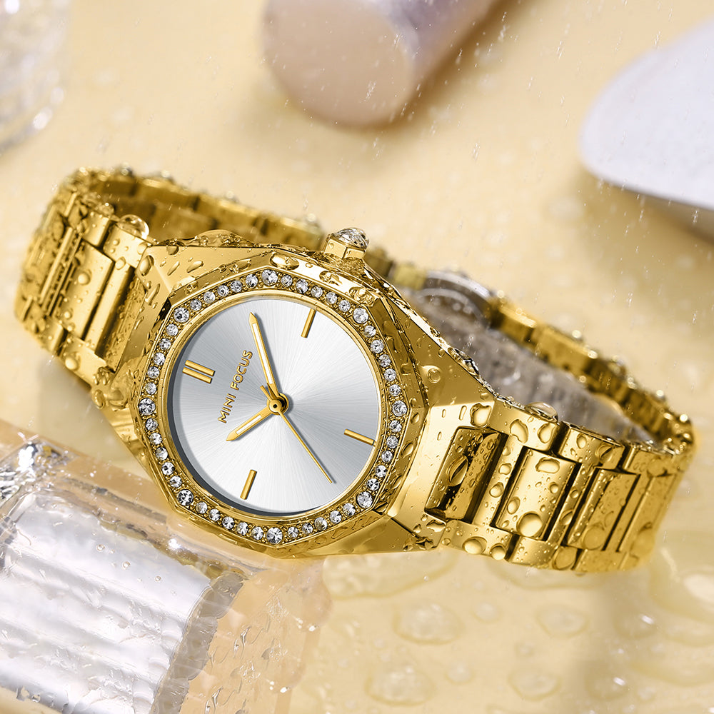Mini Focus MF0433L.03 Prestige Gold Signature Watch