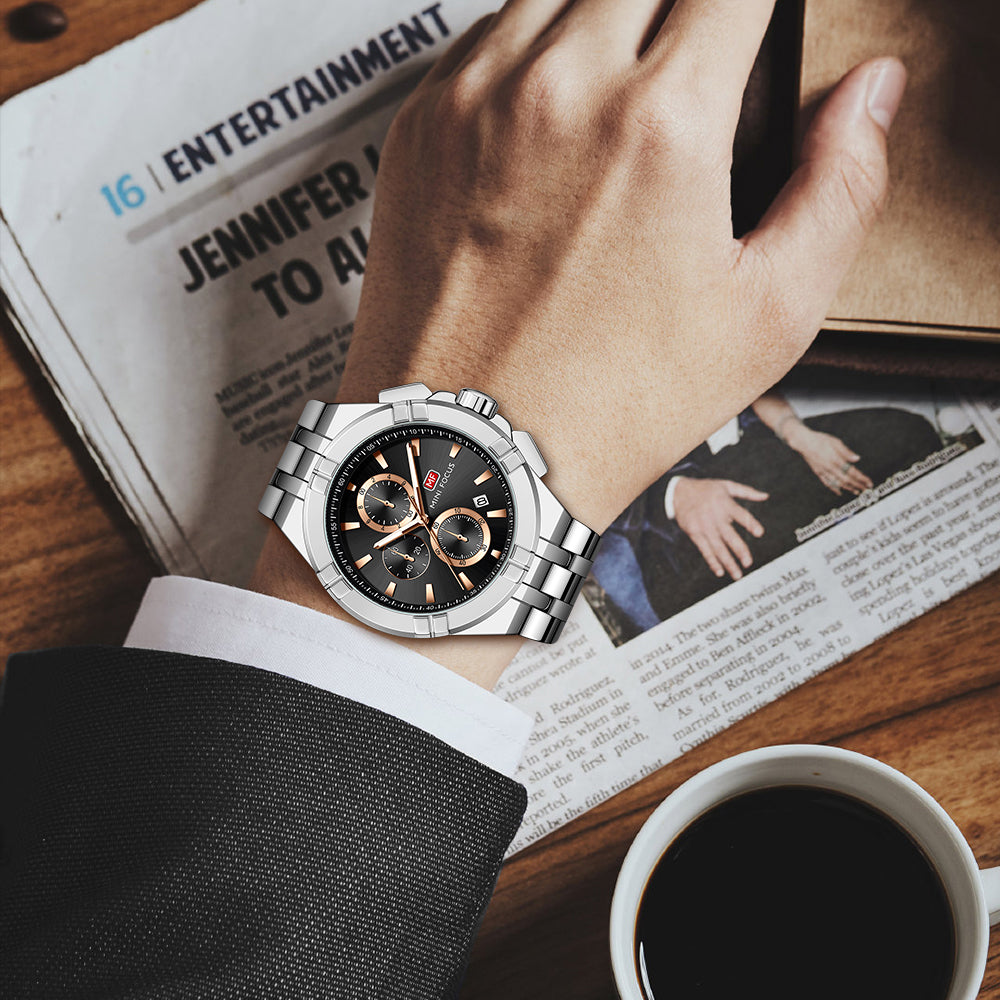 Mini Focus MF0471G.01 Imperial Chronograph – Black Gold Prestige