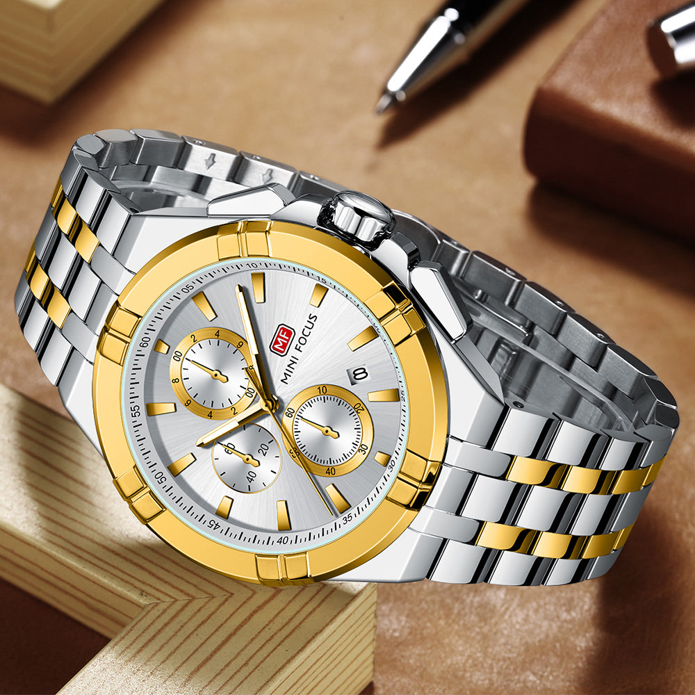 Mini Focus MF0471G.02 Imperial Chronograph – Golden Prestige Edition