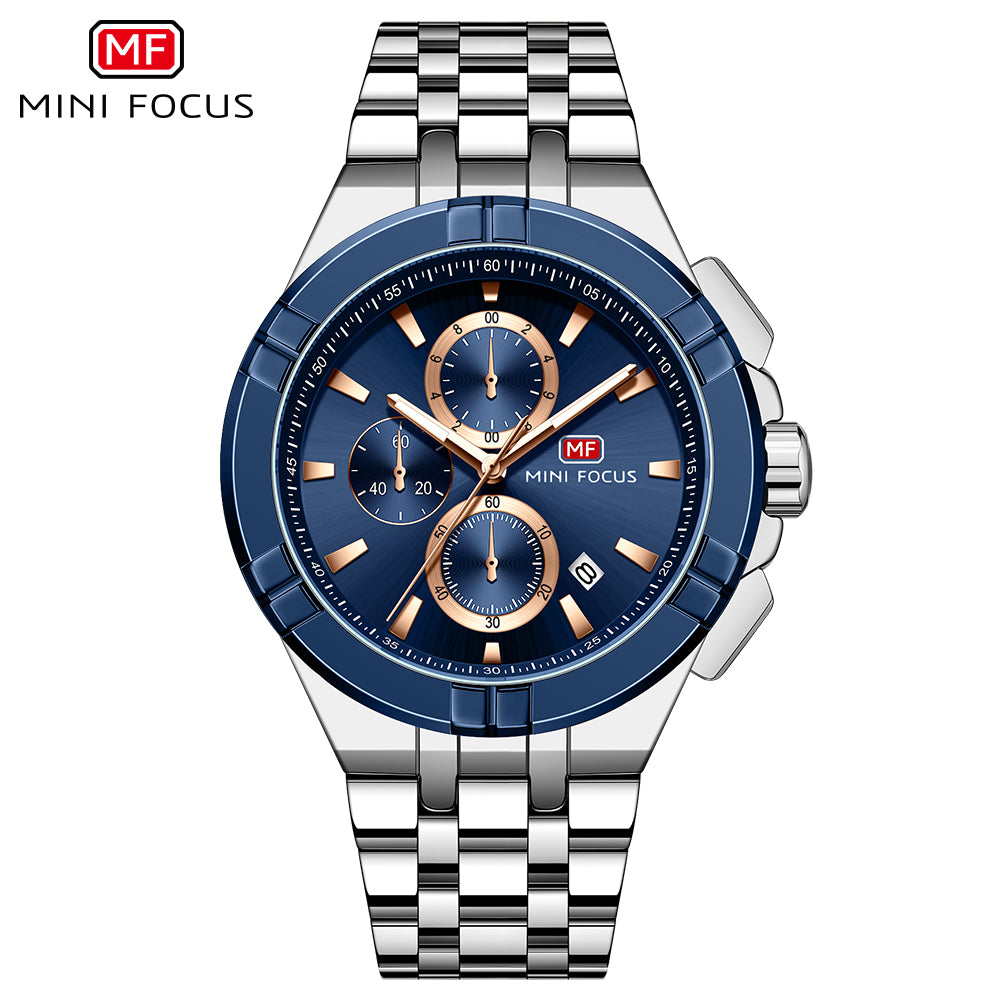 Mini Focus MF0471G.03 Sapphire Tide Chronograph – Marine Luxe Edition
