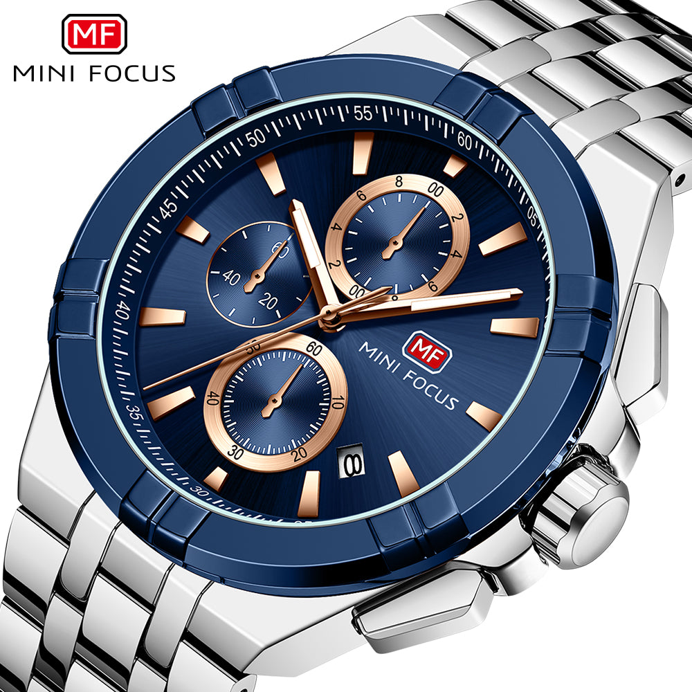 Mini Focus MF0471G.03 Sapphire Tide Chronograph – Marine Luxe Edition