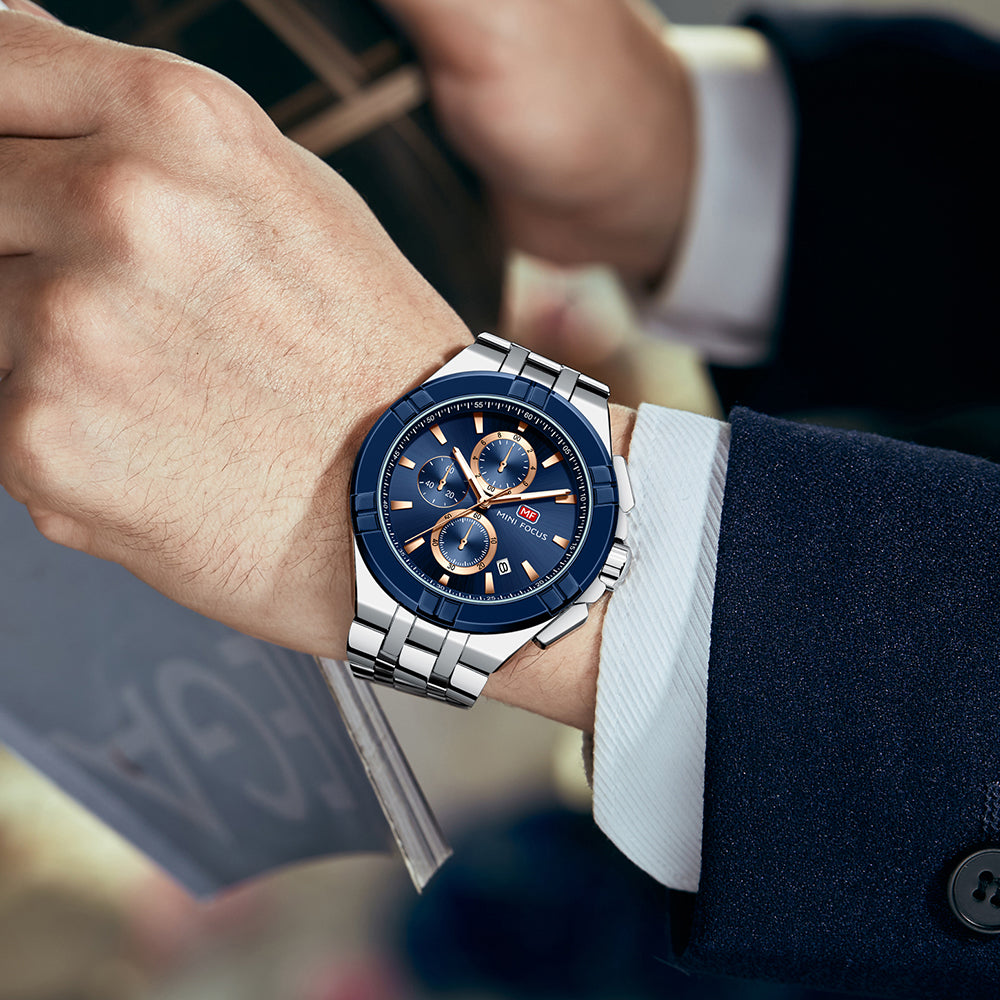Mini Focus MF0471G.03 Sapphire Tide Chronograph – Marine Luxe Edition