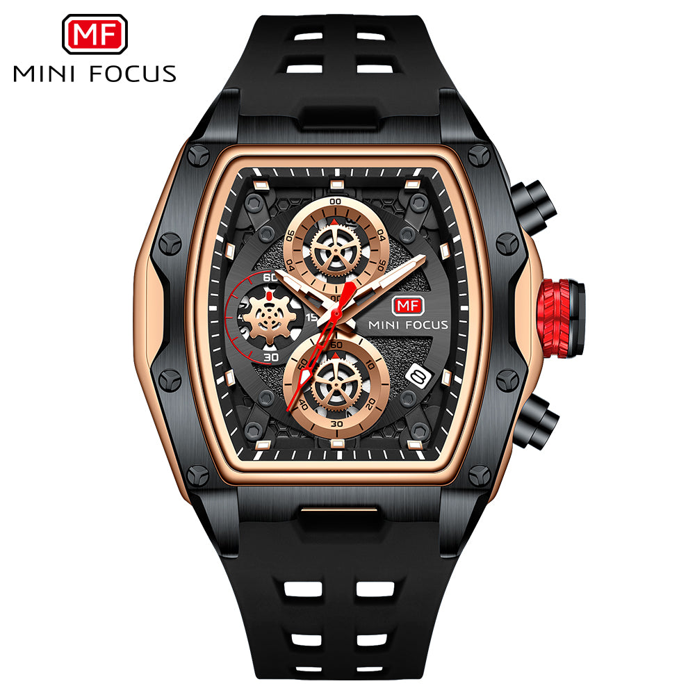 Mini Focus MF0473G.01 Motorsport Chronograph – Rose Gold Phantom Edition