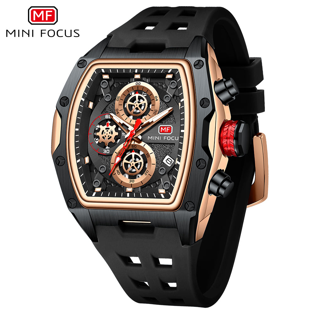 Mini Focus MF0473G.01 Motorsport Chronograph – Rose Gold Phantom Edition