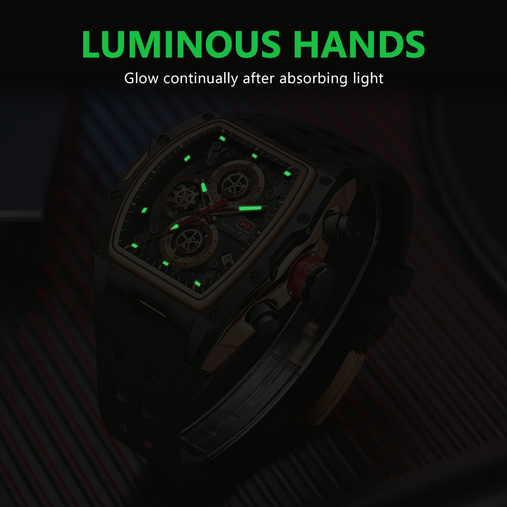 Mini Focus MF0473G.01 Motorsport Chronograph – Rose Gold Phantom Edition