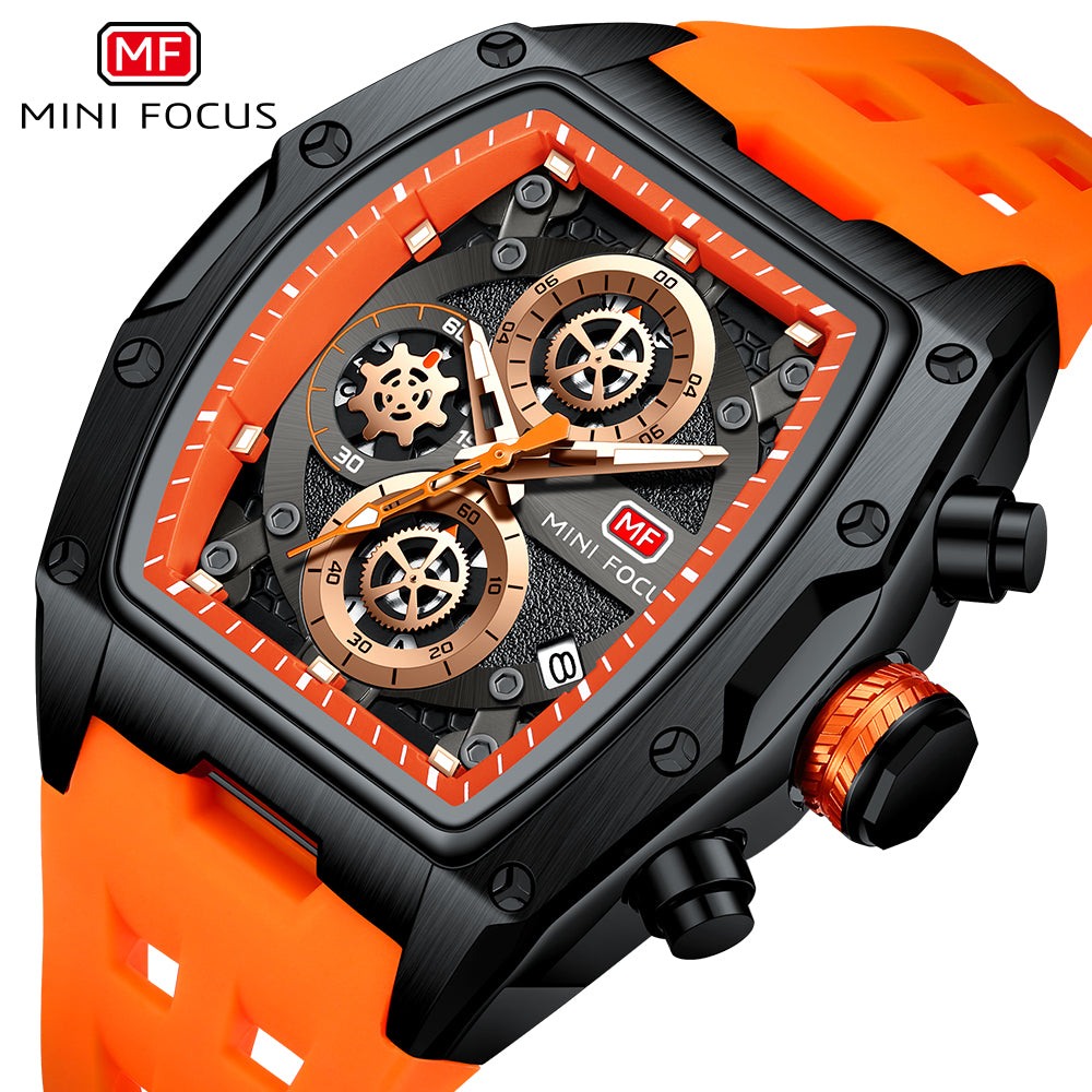 Mini Focus MF0473G.03 Sport Chronograph – Nitro Orange Edition