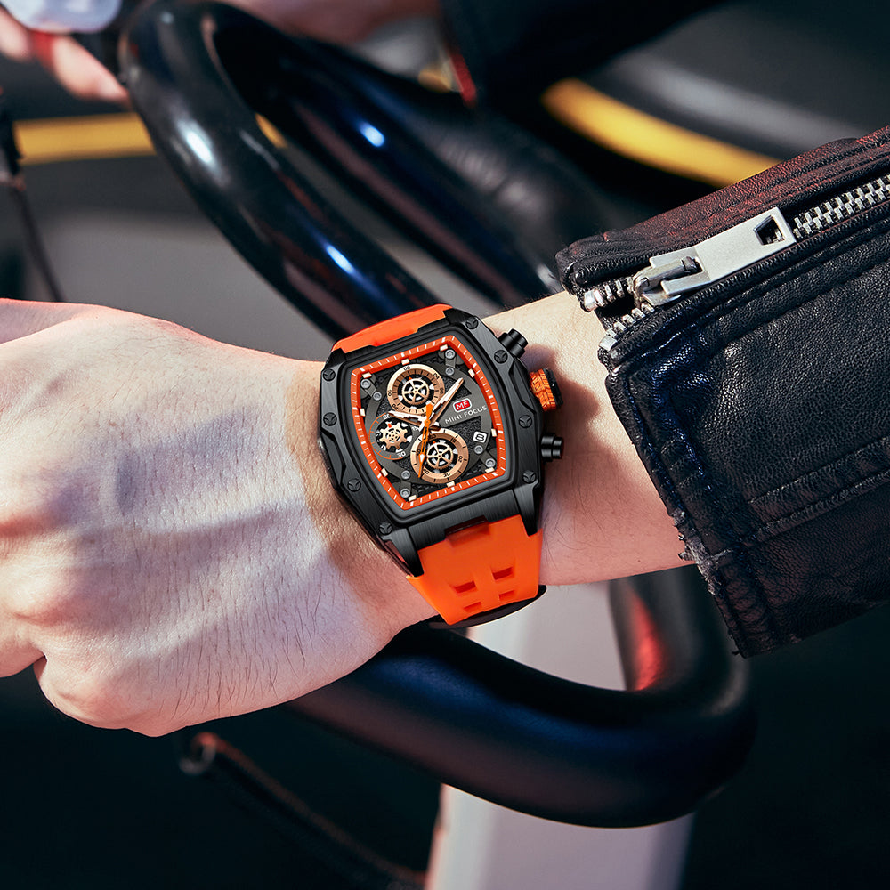 Mini Focus MF0473G.03 Sport Chronograph – Nitro Orange Edition