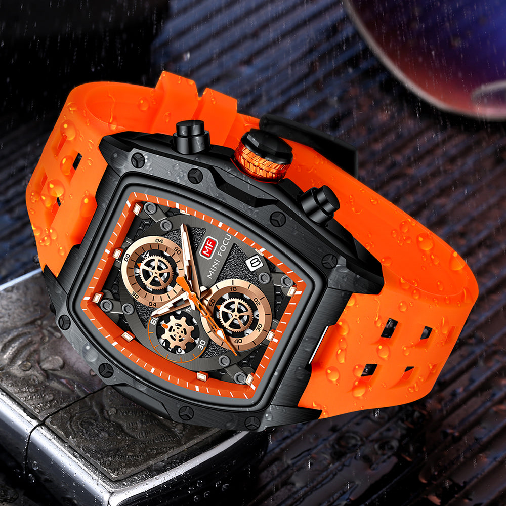 Mini Focus MF0473G.03 Sport Chronograph – Nitro Orange Edition