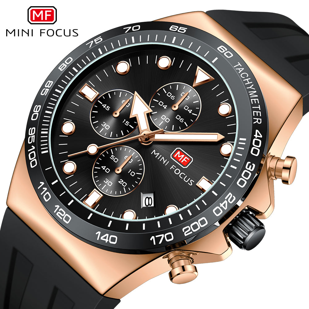 Mini Focus MF0488G.05 Sport Chronograph – Midnight Rose Edition