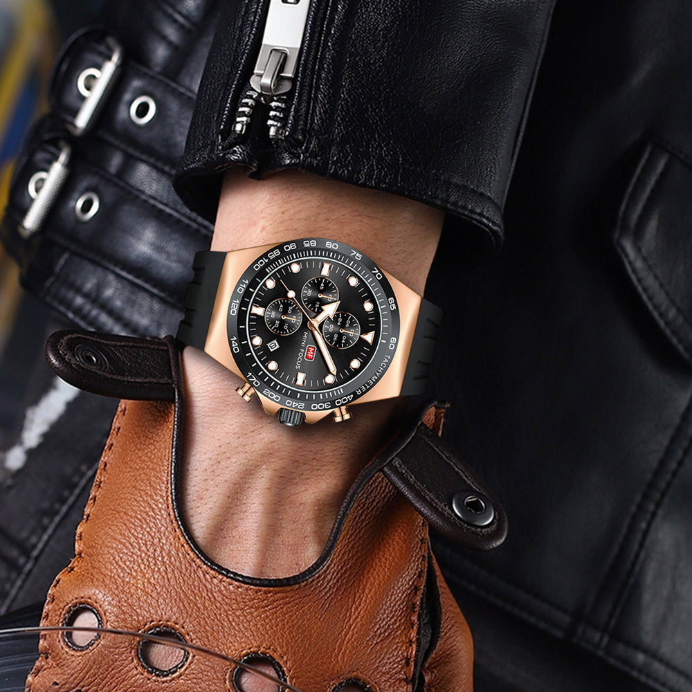 Mini Focus MF0488G.05 Sport Chronograph – Midnight Rose Edition