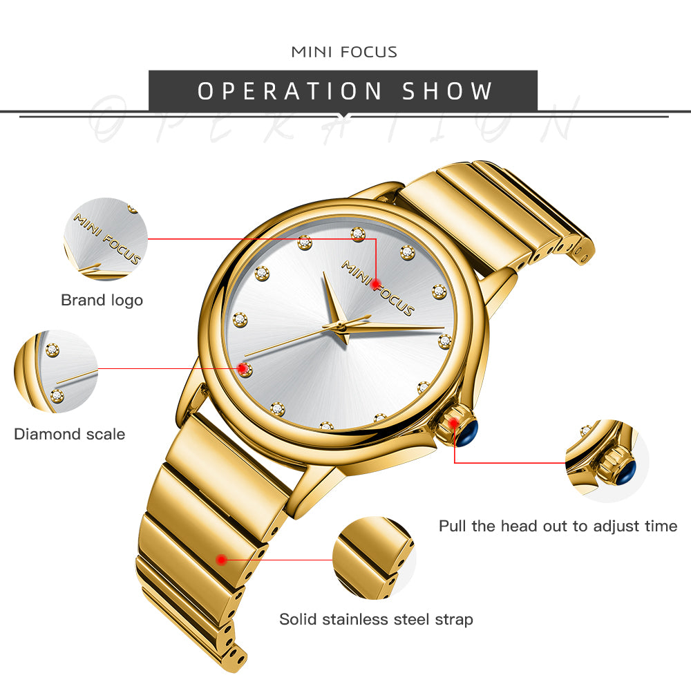 Mini Focus MF0493L.05 Crown Jewel Gold – Signature Luxe Series