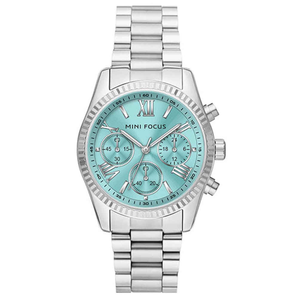 Mini Focus MF0498L.04 Luxe Chronograph – Turquoise Ocean Majesty