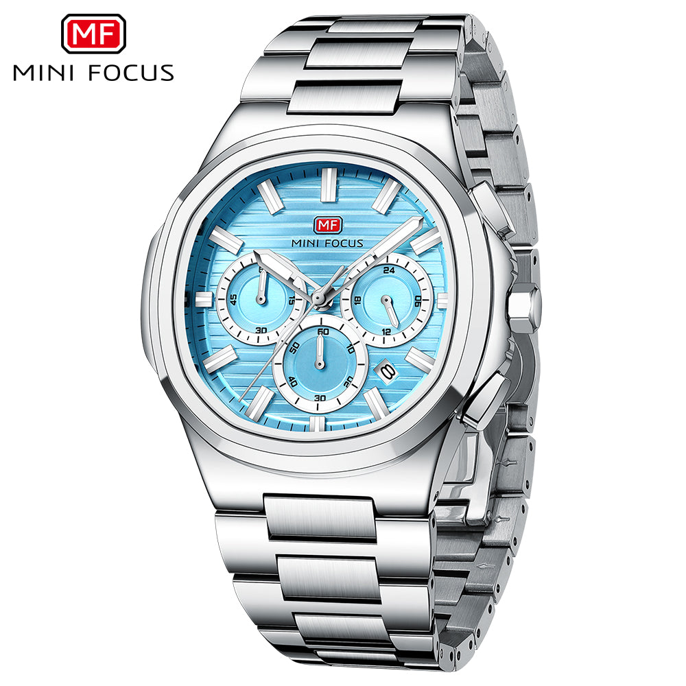 Mini Focus MF0610G.04 Signature Series – Ice Blue Steel Edition