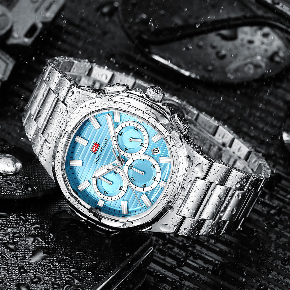 Mini Focus MF0610G.04 Signature Series – Ice Blue Steel Edition