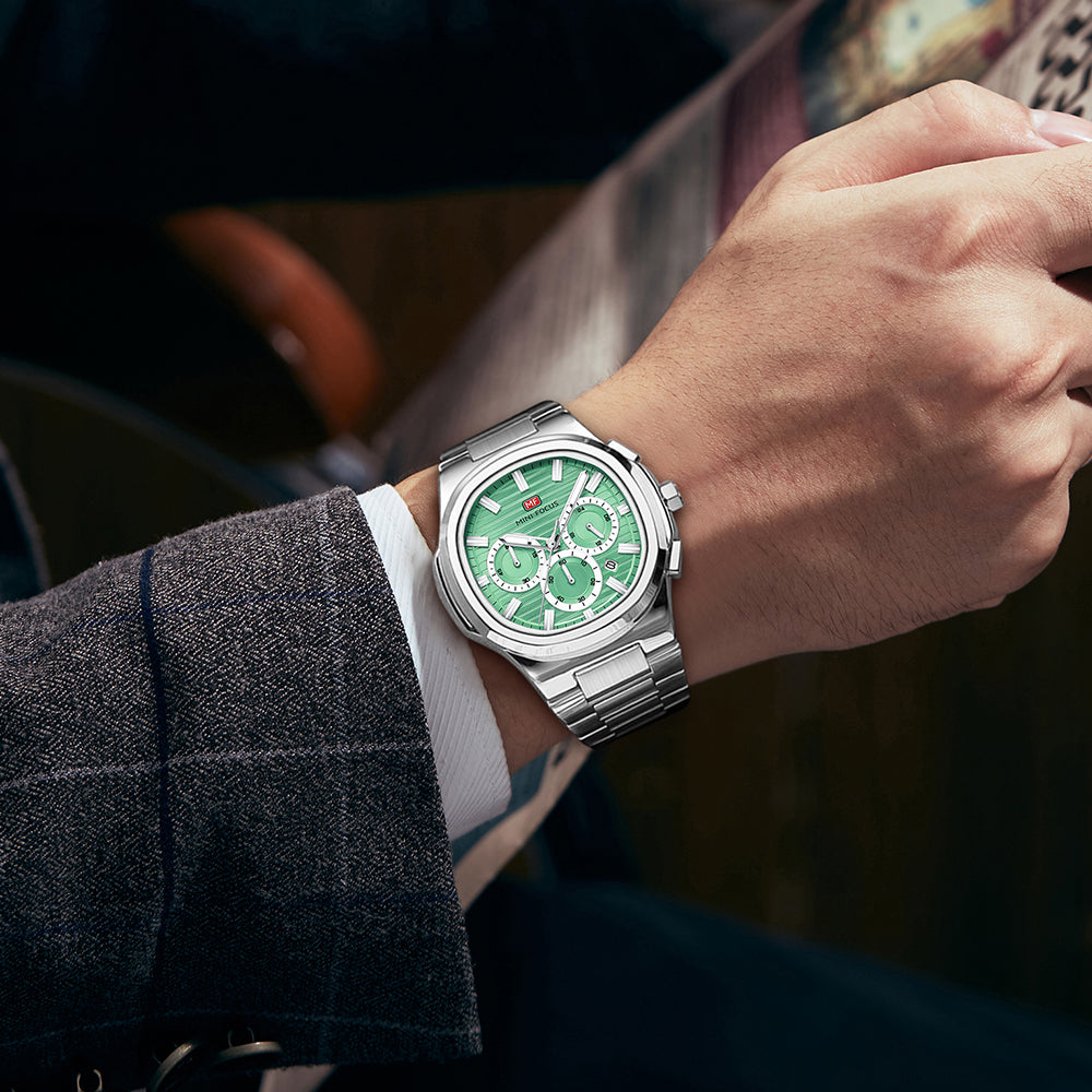 Mini Focus MF0610G.05 Trendsetter Chronograph – Frosted Green Edition