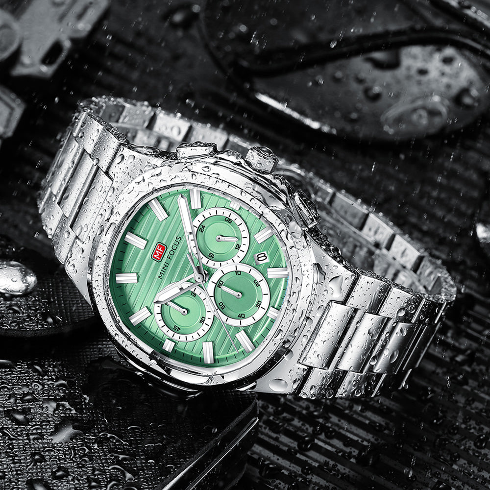 Mini Focus MF0610G.05 Trendsetter Chronograph – Frosted Green Edition