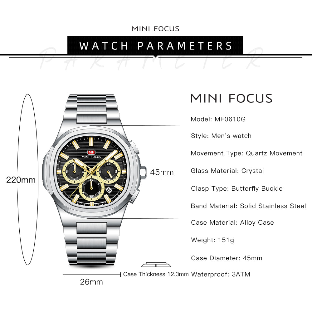 Mini Focus MF0610G.07 Signature Series – Midnight Steel Edition