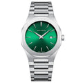 Ultra-Thin Green Watch for Men