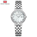 Mini Focus MF0626L.01 Heritage Pearl Dial Stainless Steel Luxury Watch