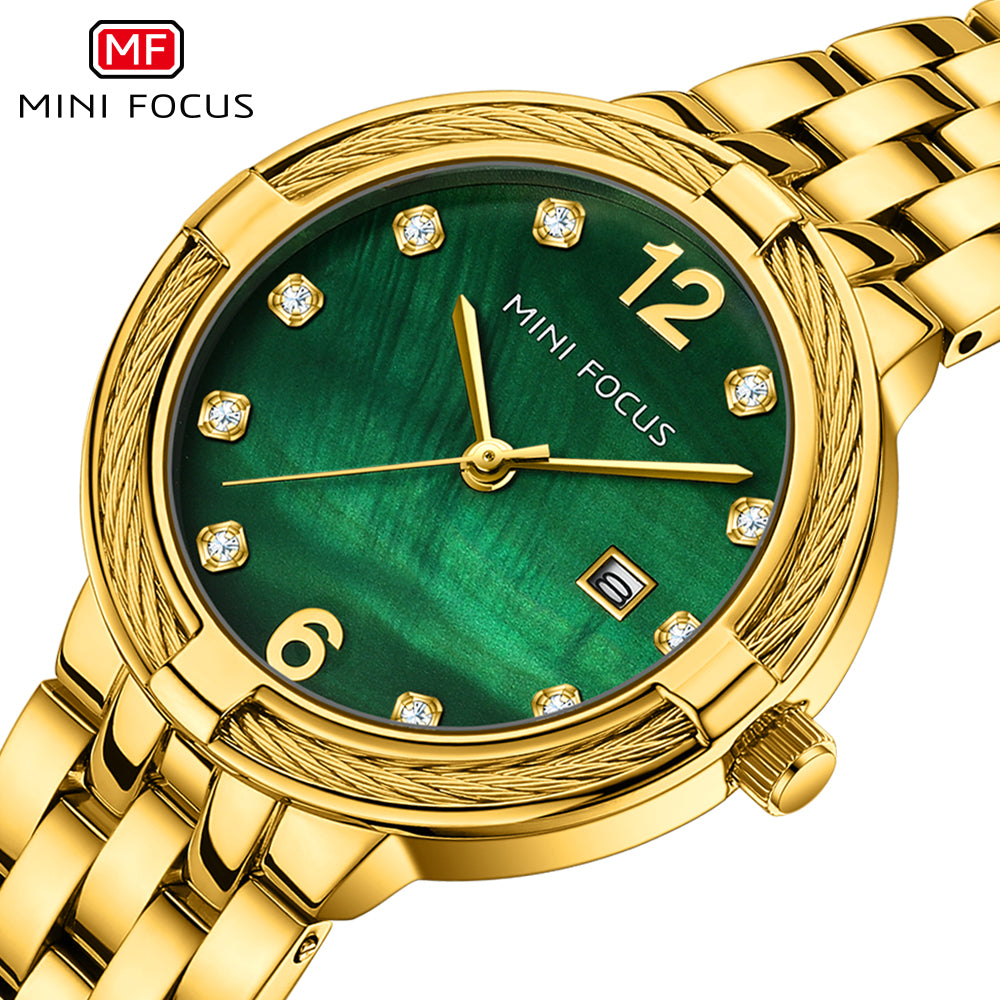 Mini Focus MF0626L.05 Opulent Green Royale Timepiece