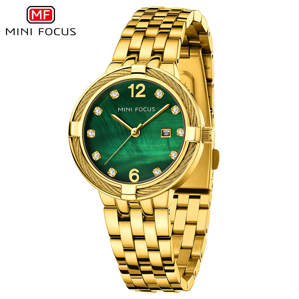 Mini Focus MF0626L.05 Opulent Green Royale Timepiece