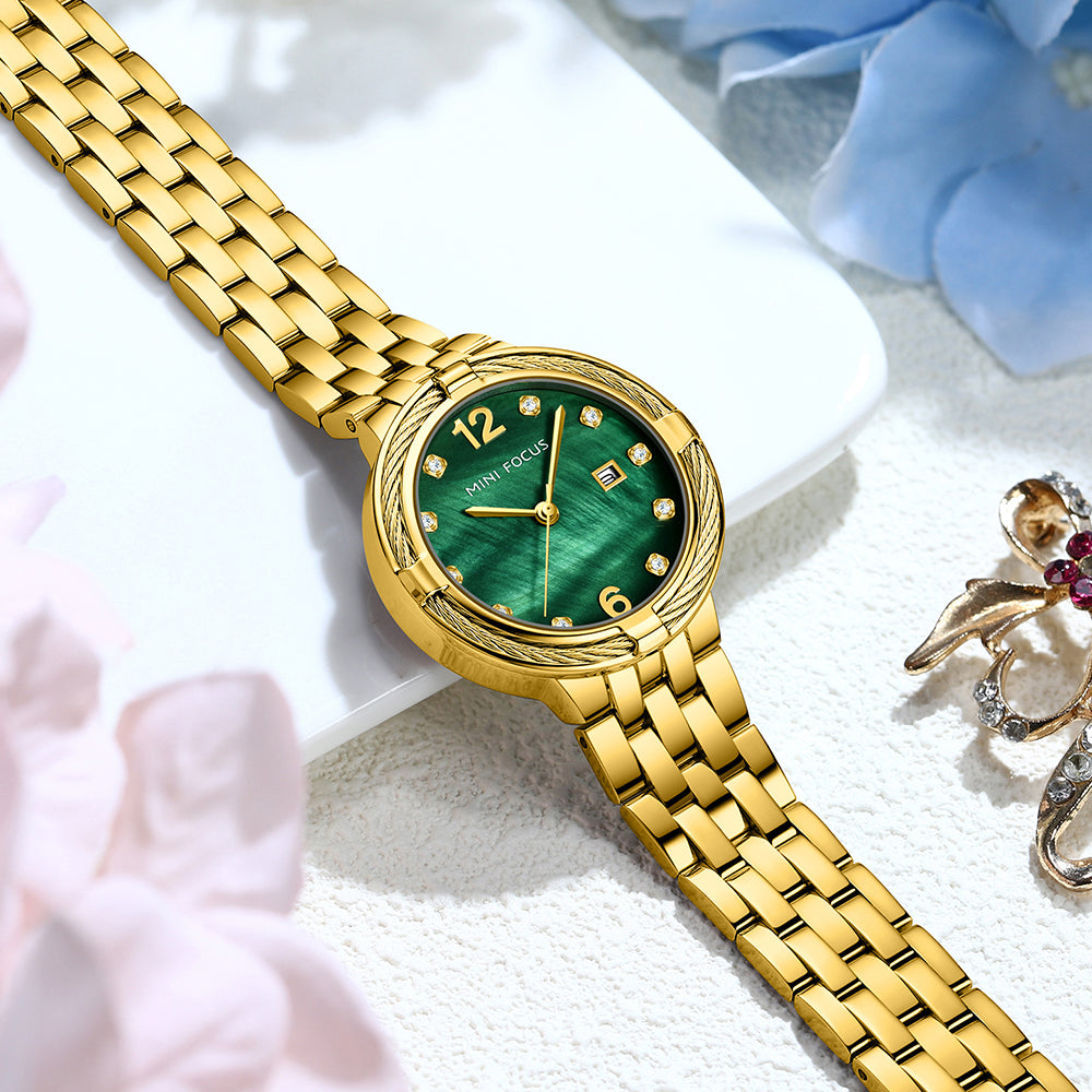 Mini Focus MF0626L.05 Opulent Green Royale Timepiece