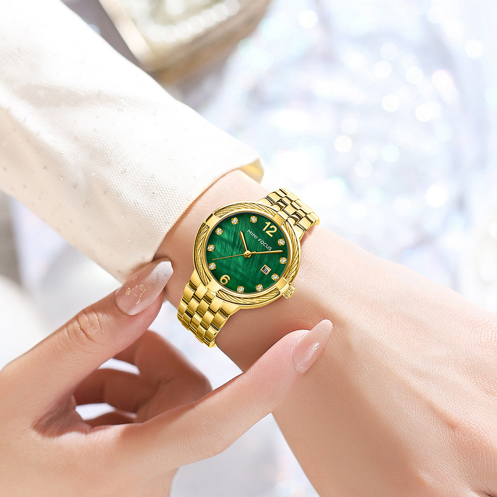 Mini Focus MF0626L.05 Opulent Green Royale Timepiece