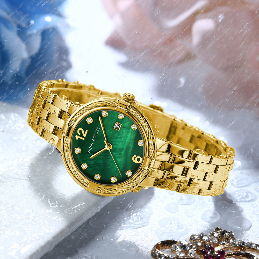 Mini Focus MF0626L.05 Opulent Green Royale Timepiece