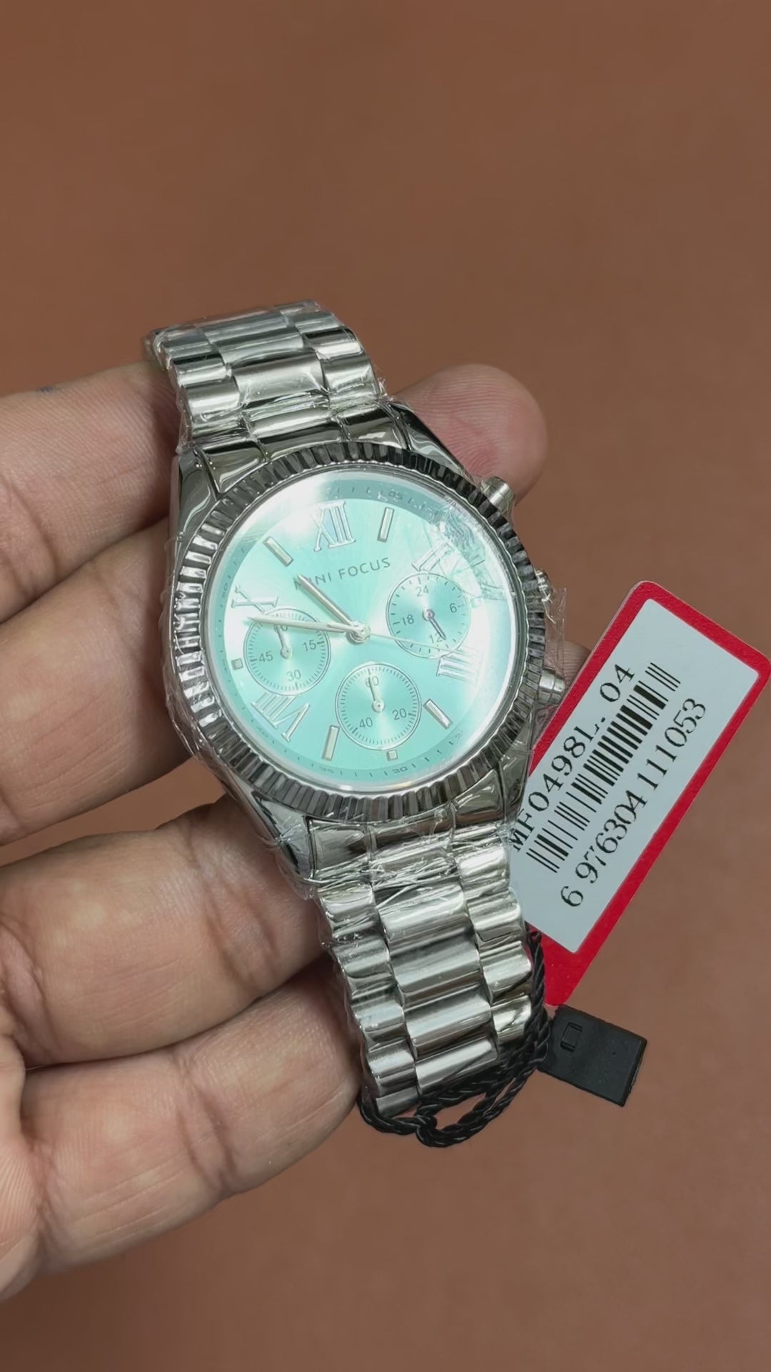 Mini Focus MF0498L.04 Luxe Chronograph – Turquoise Ocean Majesty